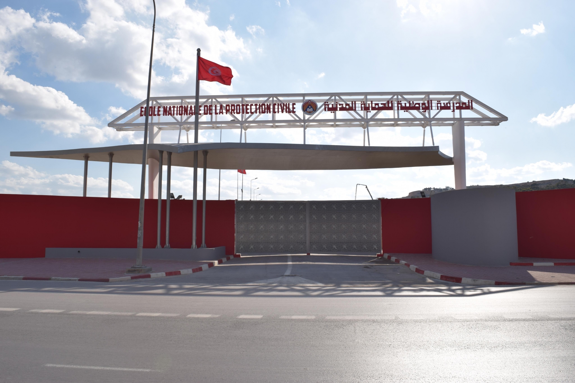 Entrée d'Honneur de l'Ecole Nationale de la Protection Civile