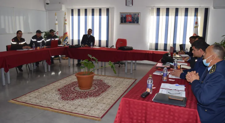 التعاون التونسي الألماني في ميدان الحماية المدنية يوم 2021/11/24
