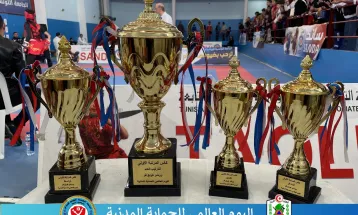 النادي الرياضي للحماية المدنية يتوج بالمرتبة الأولى في بطولة الكونغ فو