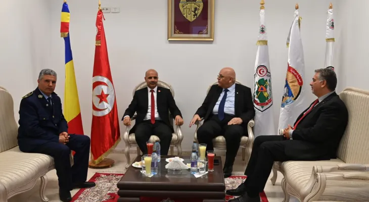 Réunion bilatérale avec M. Raed Arafat, secrétaire d'État à la sécurité de Roumanie