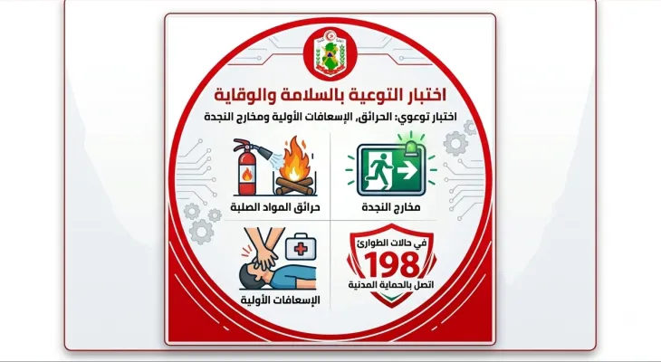 اختبار التوعية بالسلامة والوقاية