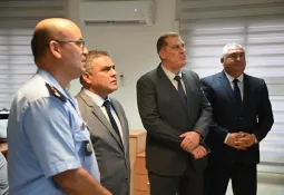 زيارة السيد وزير الداخلية إلى مقر الديوان الوطني للحماية المدنية