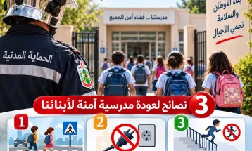 معاً من أجل عودة مدرسية آمنة
